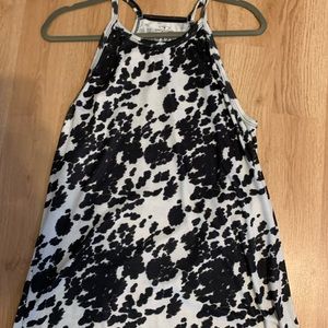Cowprint tank top